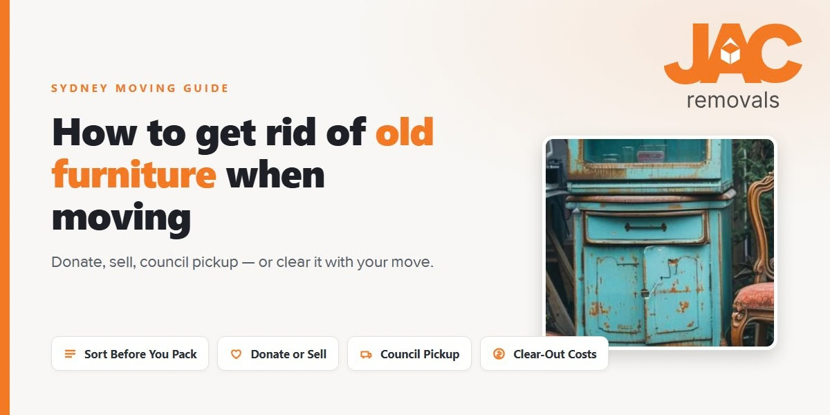 how to get rid of old furniture